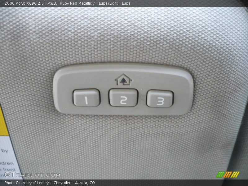 Ruby Red Metallic / Taupe/Light Taupe 2006 Volvo XC90 2.5T AWD
