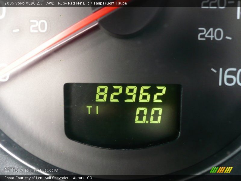 Ruby Red Metallic / Taupe/Light Taupe 2006 Volvo XC90 2.5T AWD