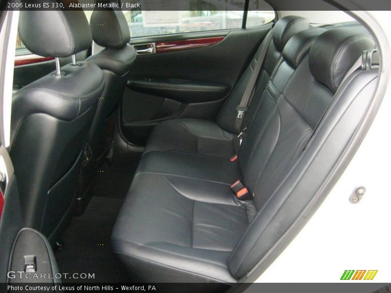 Alabaster Metallic / Black 2006 Lexus ES 330