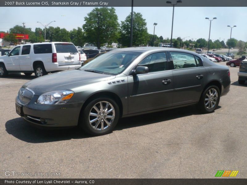 Sharkskin Gray / Titanium Gray 2007 Buick Lucerne CXS