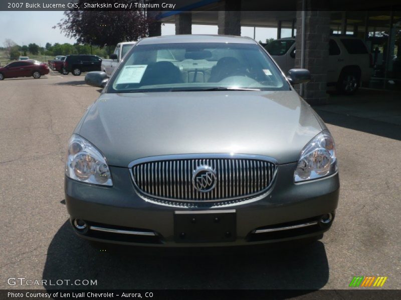 Sharkskin Gray / Titanium Gray 2007 Buick Lucerne CXS