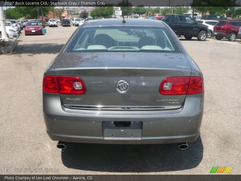 Sharkskin Gray / Titanium Gray 2007 Buick Lucerne CXS