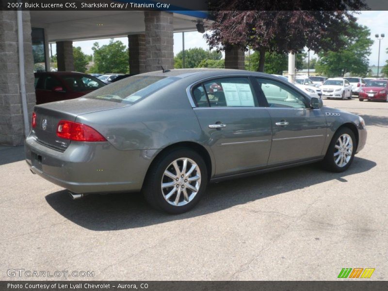 Sharkskin Gray / Titanium Gray 2007 Buick Lucerne CXS