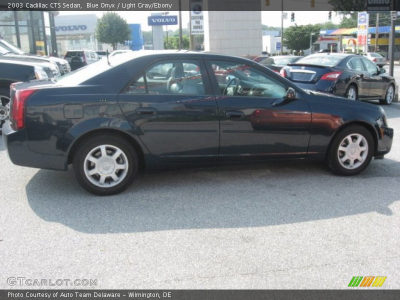 Blue Onyx / Light Gray/Ebony 2003 Cadillac CTS Sedan