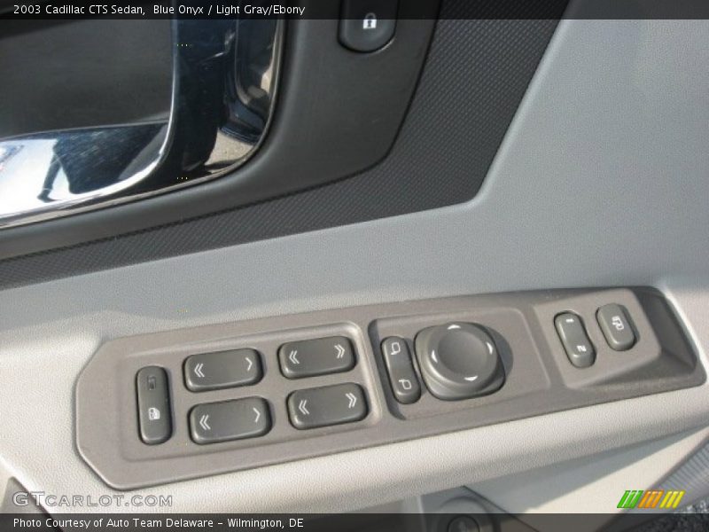 Blue Onyx / Light Gray/Ebony 2003 Cadillac CTS Sedan