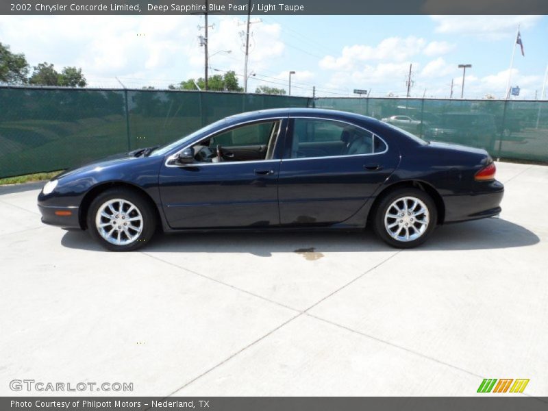  2002 Concorde Limited Deep Sapphire Blue Pearl