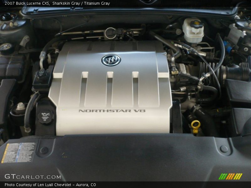 Sharkskin Gray / Titanium Gray 2007 Buick Lucerne CXS