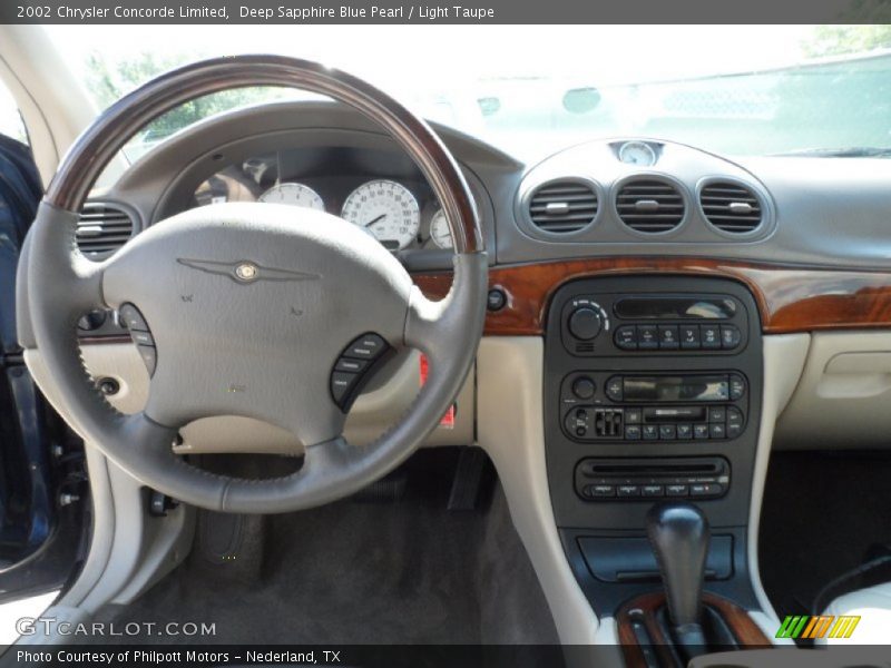 Dashboard of 2002 Concorde Limited