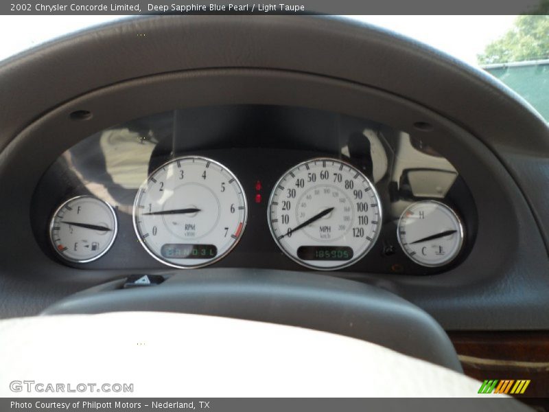  2002 Concorde Limited Limited Gauges