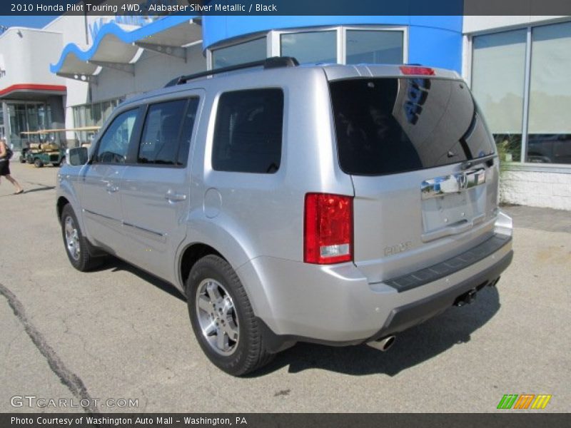 Alabaster Silver Metallic / Black 2010 Honda Pilot Touring 4WD