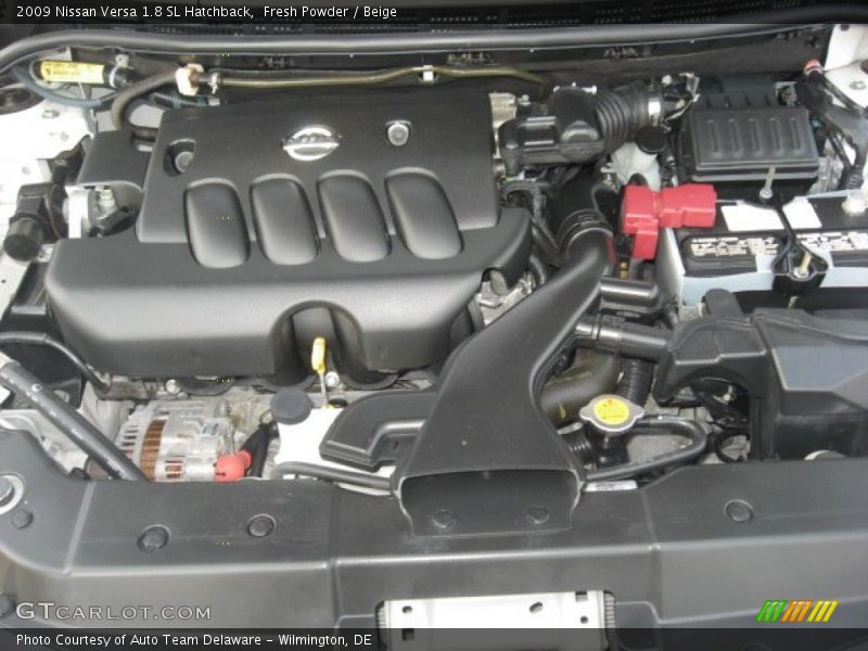 Fresh Powder / Beige 2009 Nissan Versa 1.8 SL Hatchback