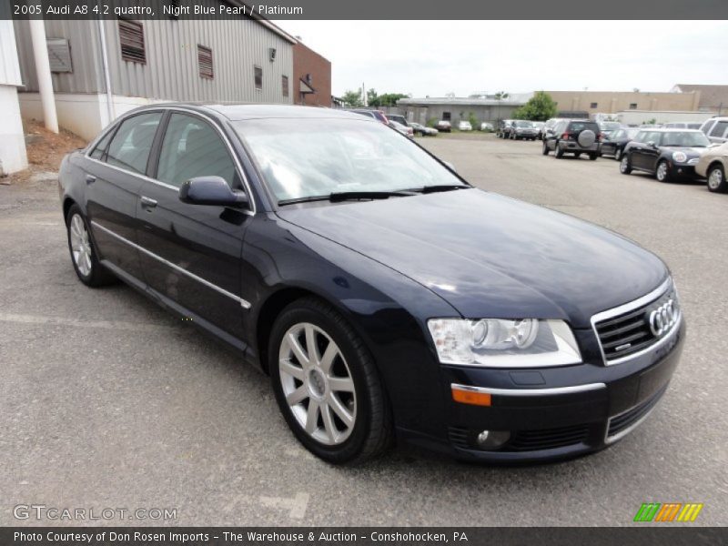 Front 3/4 View of 2005 A8 4.2 quattro