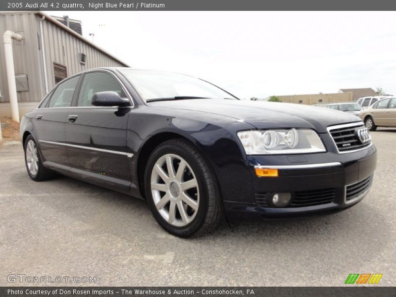  2005 A8 4.2 quattro Night Blue Pearl