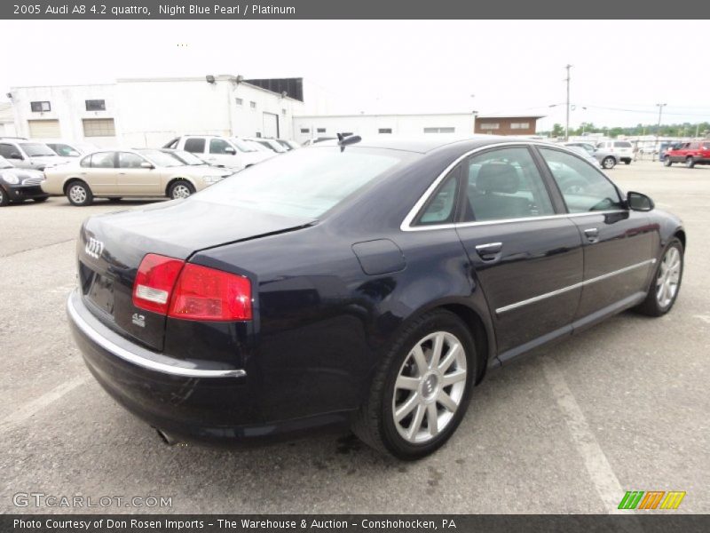  2005 A8 4.2 quattro Night Blue Pearl