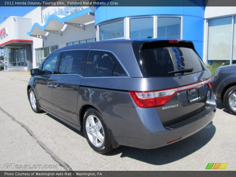 Polished Metal Metallic / Gray 2011 Honda Odyssey Touring Elite