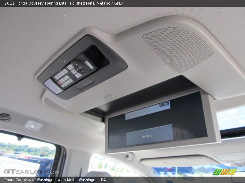 Polished Metal Metallic / Gray 2011 Honda Odyssey Touring Elite