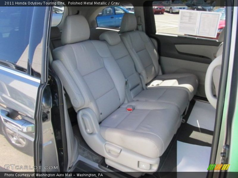 Polished Metal Metallic / Gray 2011 Honda Odyssey Touring Elite