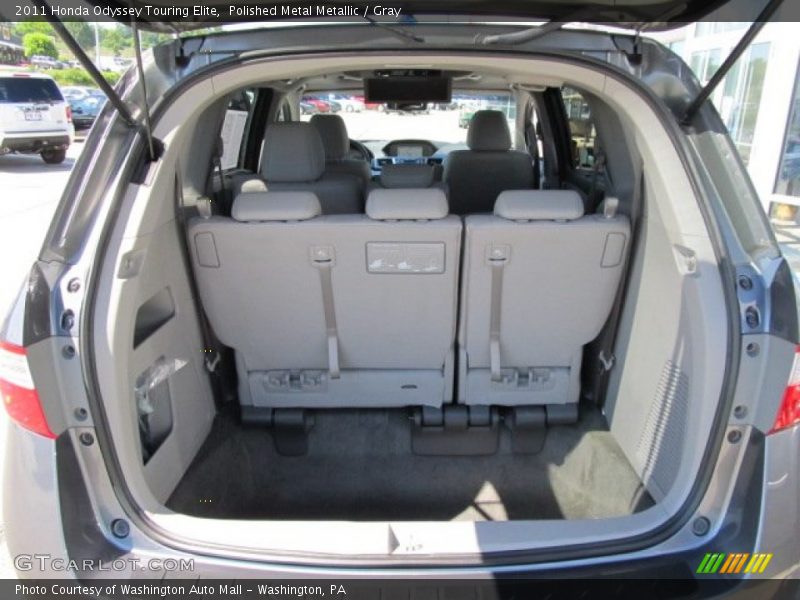 Polished Metal Metallic / Gray 2011 Honda Odyssey Touring Elite