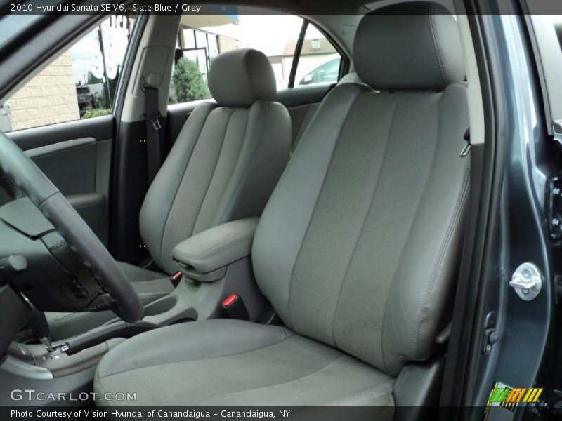Slate Blue / Gray 2010 Hyundai Sonata SE V6