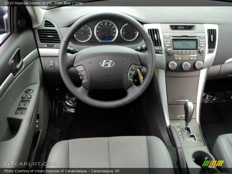 Dashboard of 2010 Sonata SE V6
