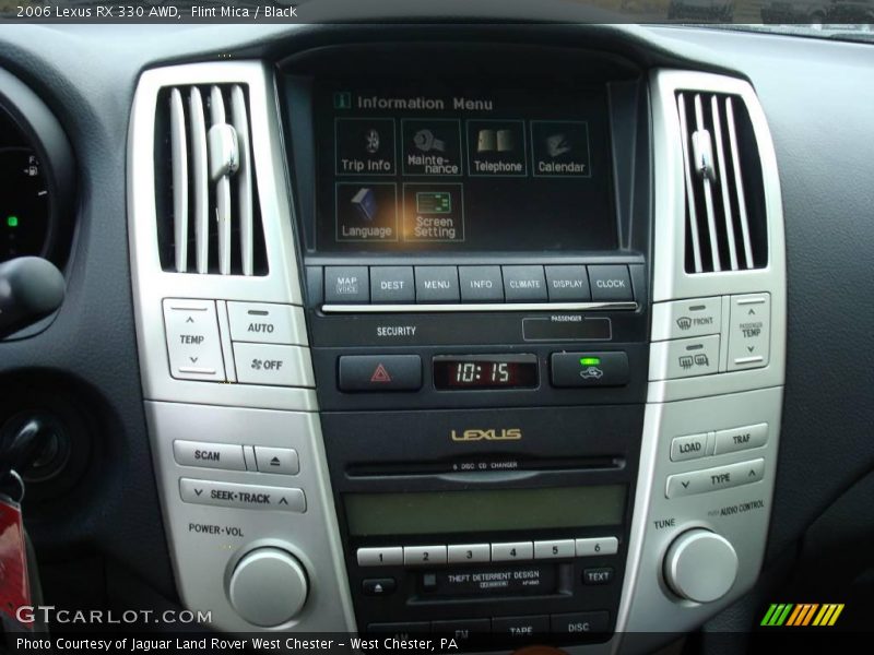 Flint Mica / Black 2006 Lexus RX 330 AWD