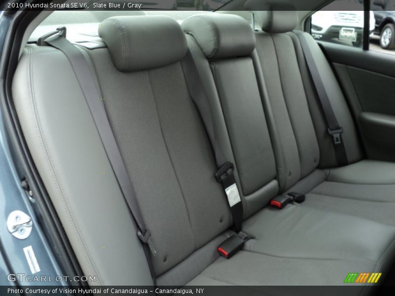 2010 Sonata SE V6 Gray Interior