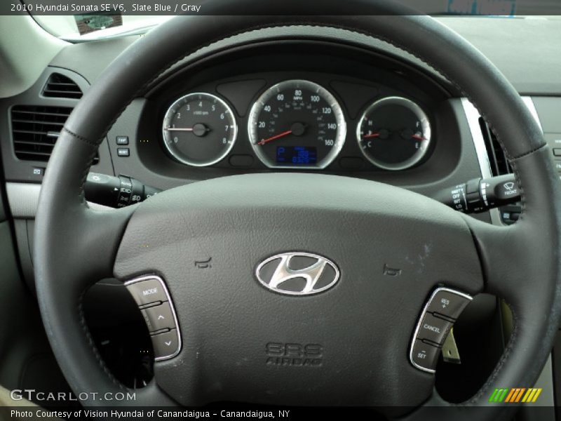  2010 Sonata SE V6 Steering Wheel