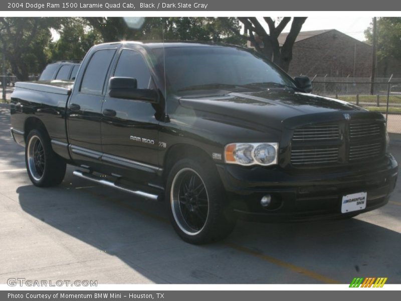 Black / Dark Slate Gray 2004 Dodge Ram 1500 Laramie Quad Cab