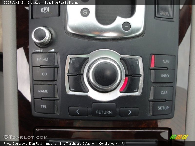Controls of 2005 A8 4.2 quattro