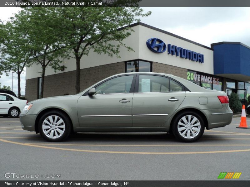  2010 Sonata Limited Natural Khaki