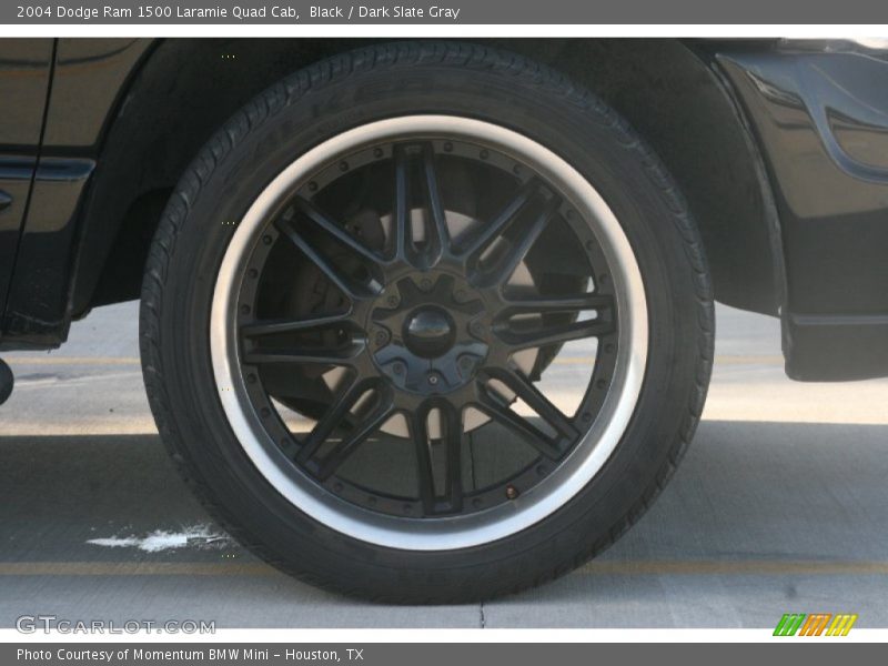 Black / Dark Slate Gray 2004 Dodge Ram 1500 Laramie Quad Cab