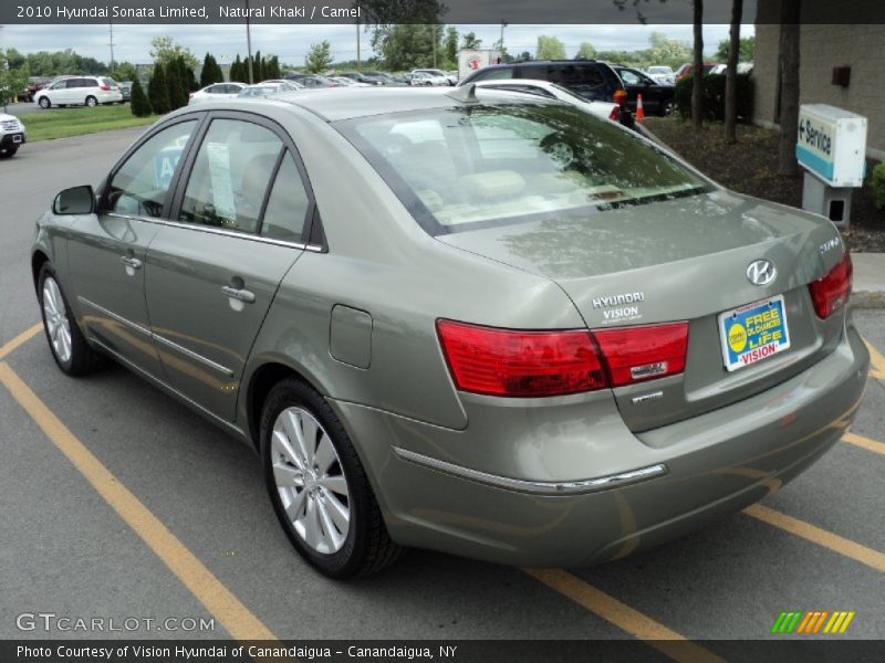 Natural Khaki / Camel 2010 Hyundai Sonata Limited