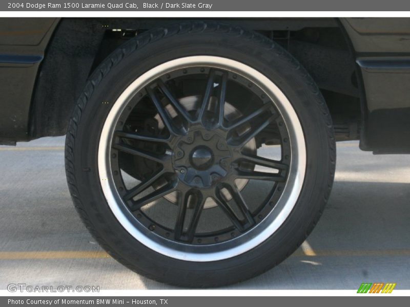 Black / Dark Slate Gray 2004 Dodge Ram 1500 Laramie Quad Cab