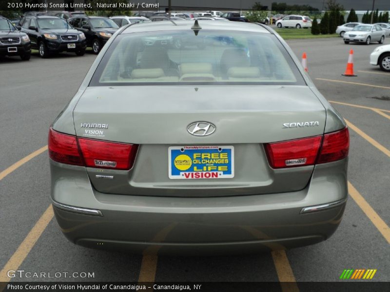 Natural Khaki / Camel 2010 Hyundai Sonata Limited
