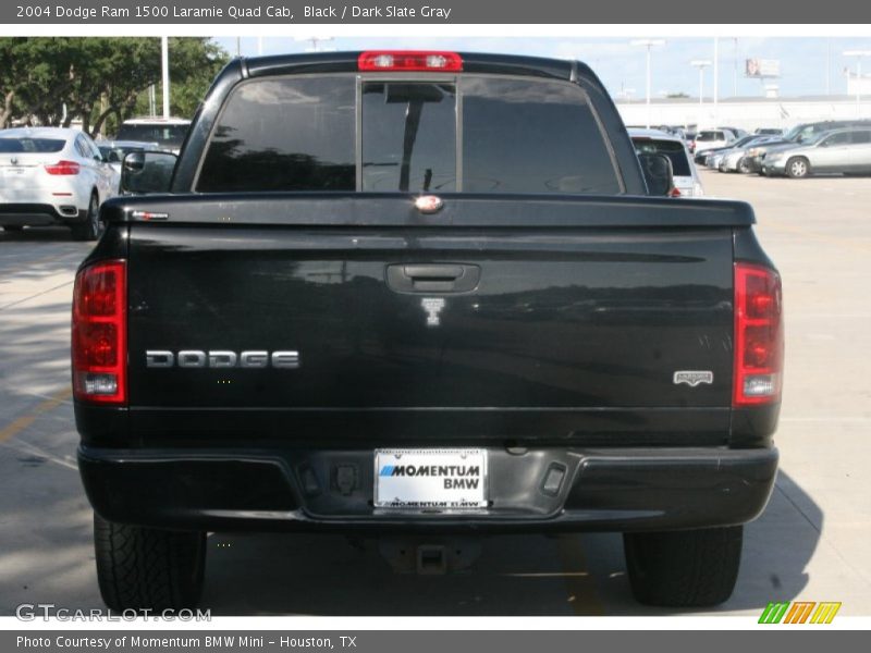 Black / Dark Slate Gray 2004 Dodge Ram 1500 Laramie Quad Cab