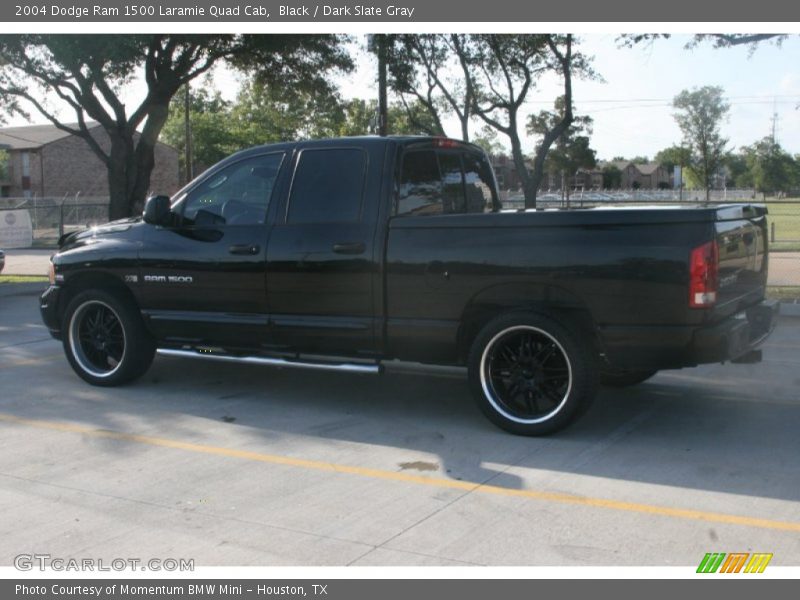 Black / Dark Slate Gray 2004 Dodge Ram 1500 Laramie Quad Cab