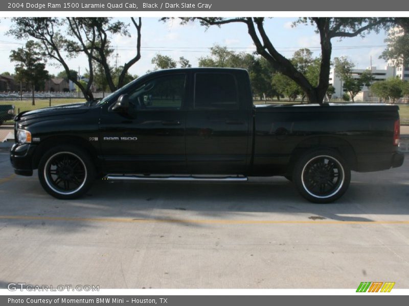 Black / Dark Slate Gray 2004 Dodge Ram 1500 Laramie Quad Cab