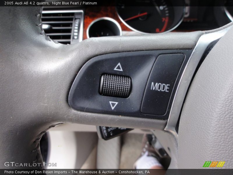 Controls of 2005 A8 4.2 quattro