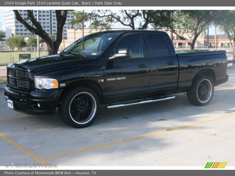 Black / Dark Slate Gray 2004 Dodge Ram 1500 Laramie Quad Cab