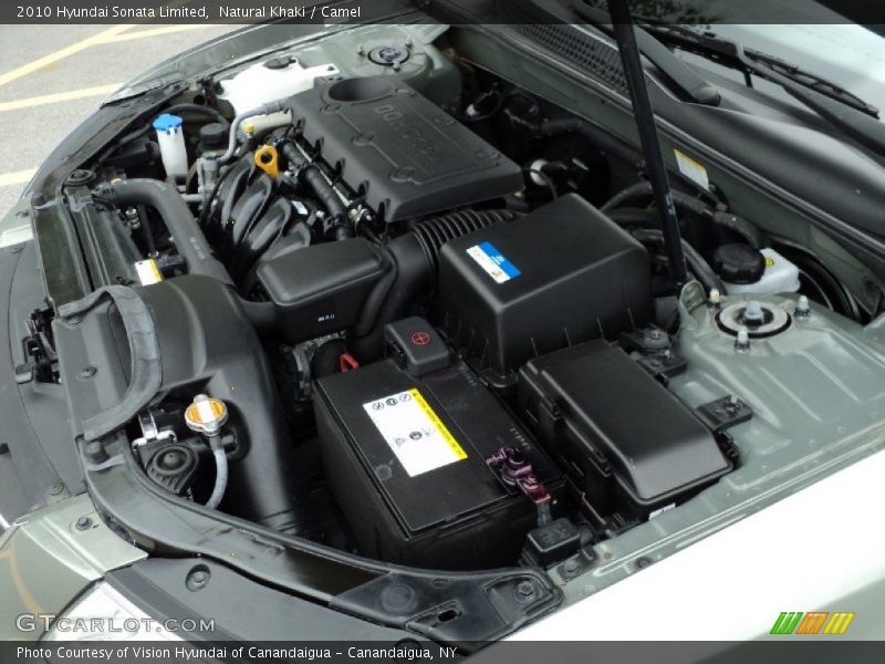  2010 Sonata Limited Engine - 2.4 Liter DOHC 16-Valve CVVT 4 Cylinder