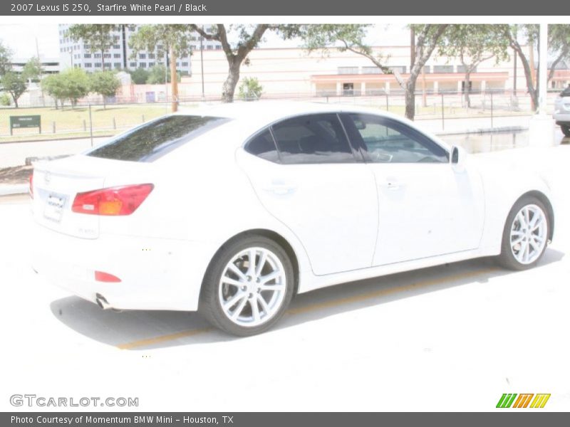 Starfire White Pearl / Black 2007 Lexus IS 250