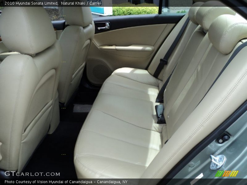  2010 Sonata Limited Camel Interior