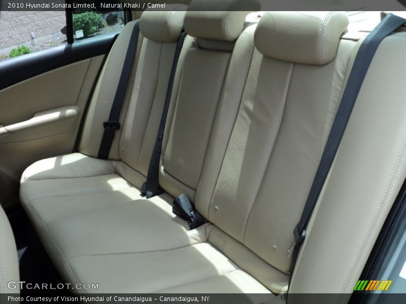  2010 Sonata Limited Camel Interior