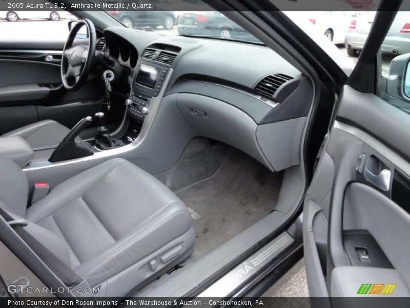Anthracite Metallic / Quartz 2005 Acura TL 3.2