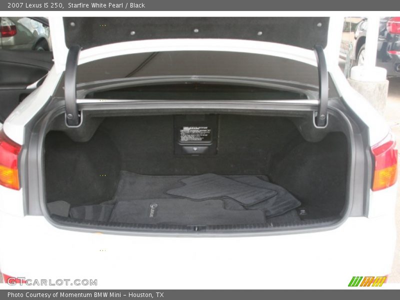 Starfire White Pearl / Black 2007 Lexus IS 250