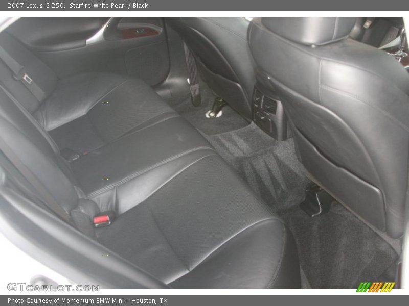 Starfire White Pearl / Black 2007 Lexus IS 250