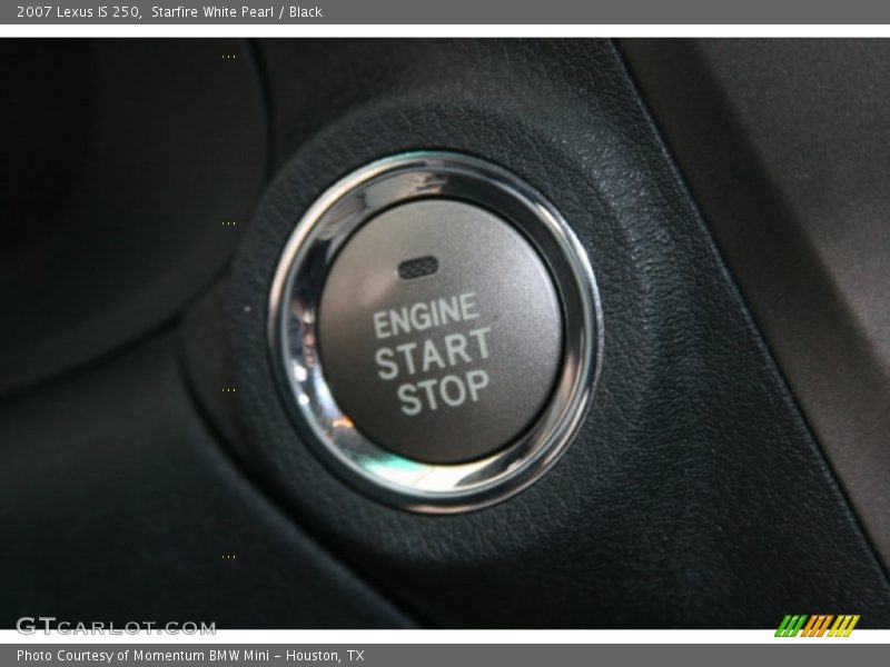 Starfire White Pearl / Black 2007 Lexus IS 250
