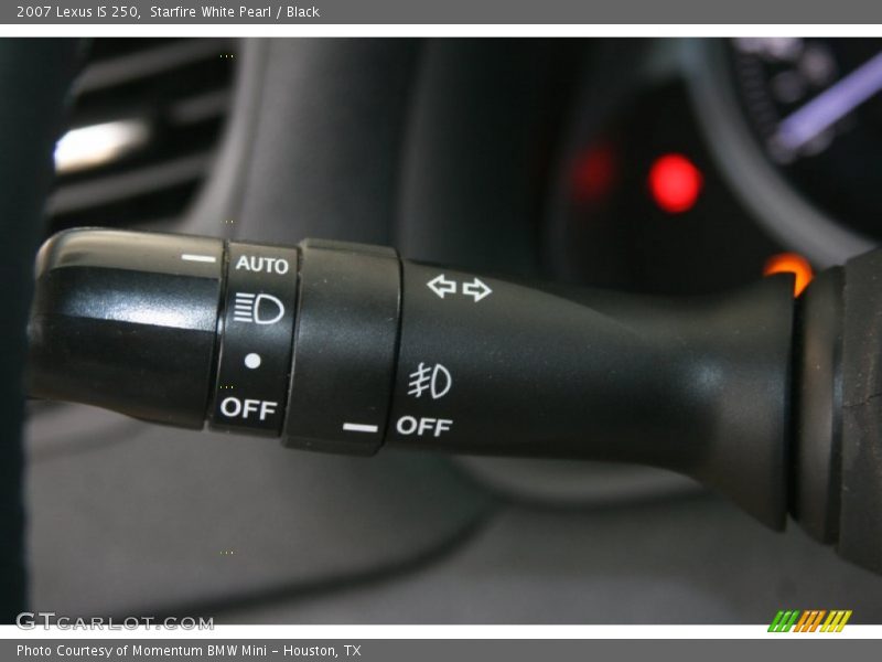 Starfire White Pearl / Black 2007 Lexus IS 250
