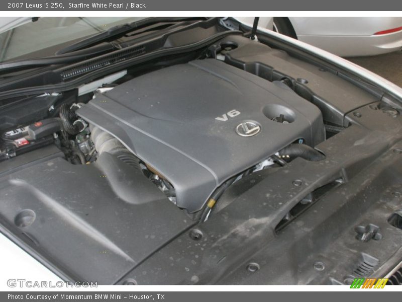 Starfire White Pearl / Black 2007 Lexus IS 250