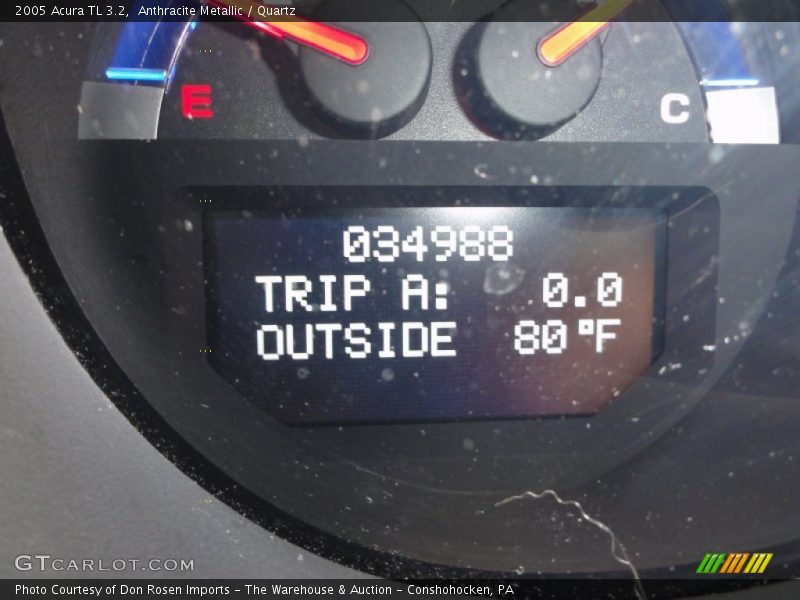 Anthracite Metallic / Quartz 2005 Acura TL 3.2